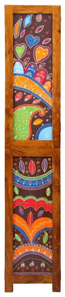 vidaXL Διαχωριστικό Δωματίου Καφέ 105 x 180 cm Μασίφ ξύλο ακακίας