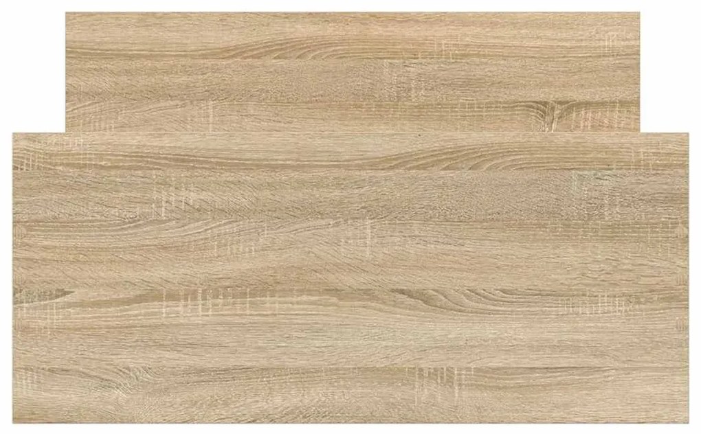 vidaXL Πλαίσιο Κρεβ. Χωρ. Στρώμα Sonoma Δρυς 90 x 190 εκ. Επεξ. Ξύλο