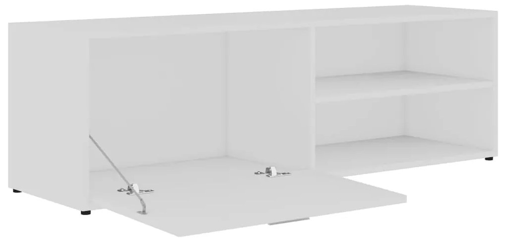 vidaXL Έπιπλο Τηλεόρασης Λευκό 120 x 34 x 37 εκ. από Επεξ. Ξύλο