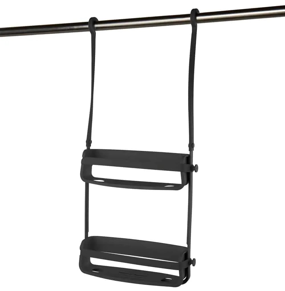Ραφιέρα μπάνιου,μαύρο,Umbra Flex 023460-040
