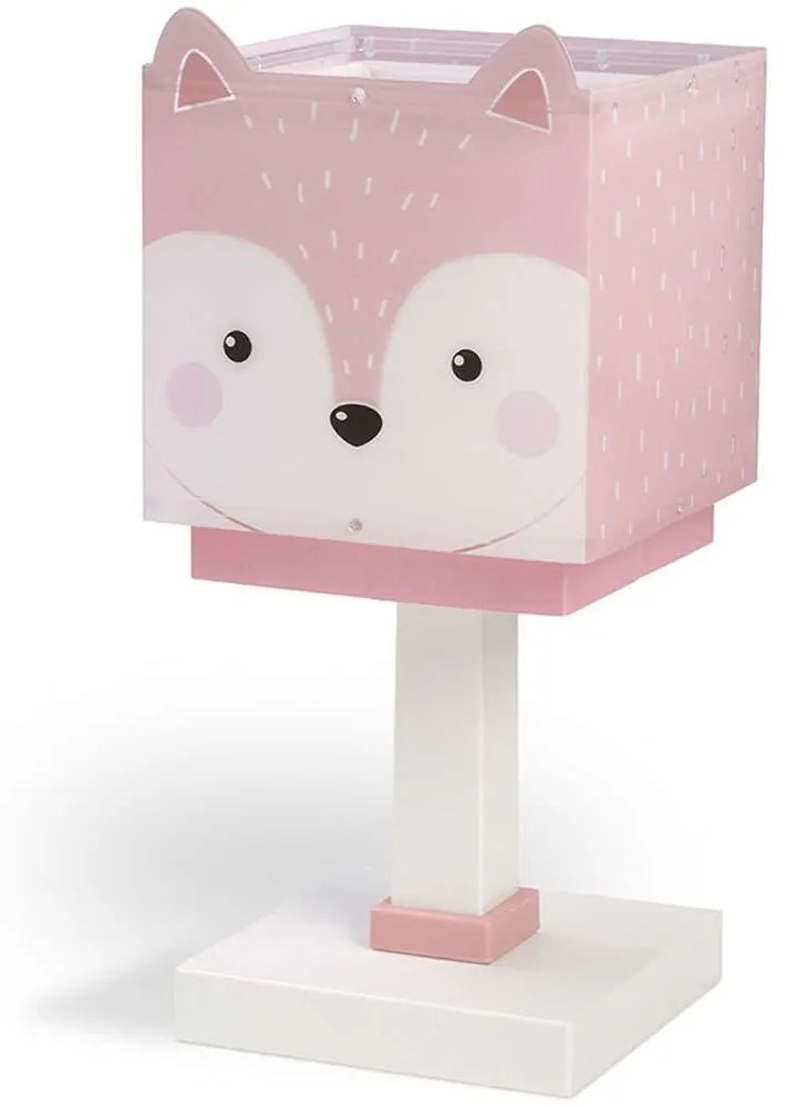 Επιτραπέζιο Φωτιστικό Παιδικό Little Fox 64581 Pink Ango Polypropylene
