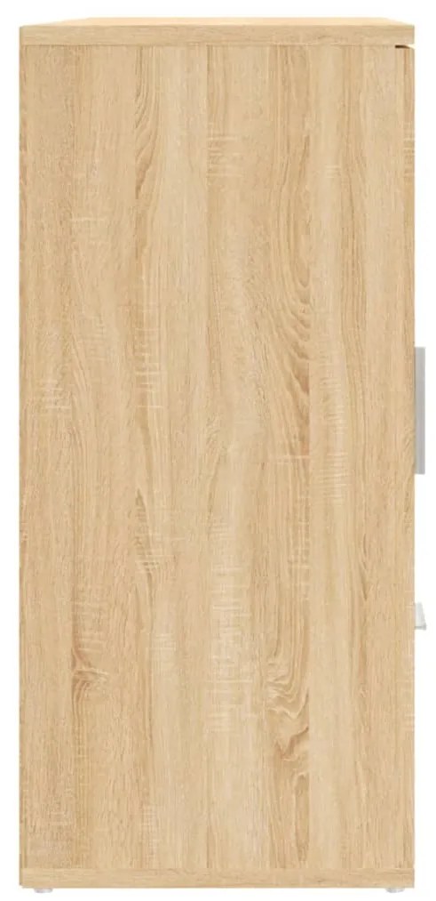 vidaXL Μπουφές Sonoma Δρυς 91x29,5x65 εκ. από Επεξεργασμένο Ξύλο