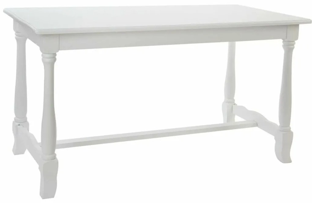 Τραπεζαρία DKD Home Decor Ξύλο Λευκό (180 x 90 x 80 cm)