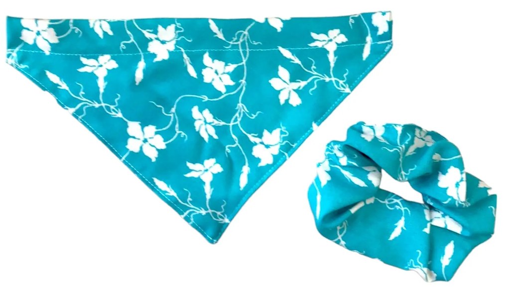 Σετ Μπαντάνα Σκύλου και Scrunchy 25x15 DES 008