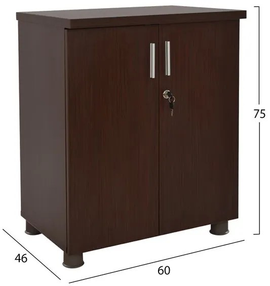 ΝΤΟΥΛΑΠΙ ΓΡΑΦΕΙΟΥ VANCE ΕΠΑΓΓΕΛΜΑΤΙΚΟ WENGE HM2050.12 60Χ46Χ75Υ εκ.