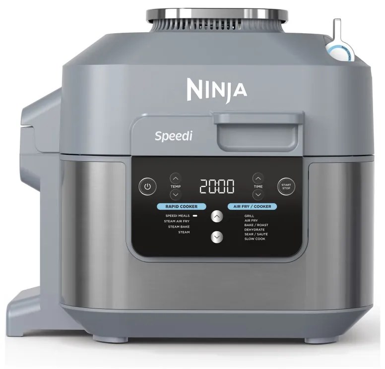 Πολυμάγειρας ατμού NINJA ON400EU, 1760W, 5.7L, Speedi Meals, 10 προεπιλεγμένα προγράμματα, Γκρι