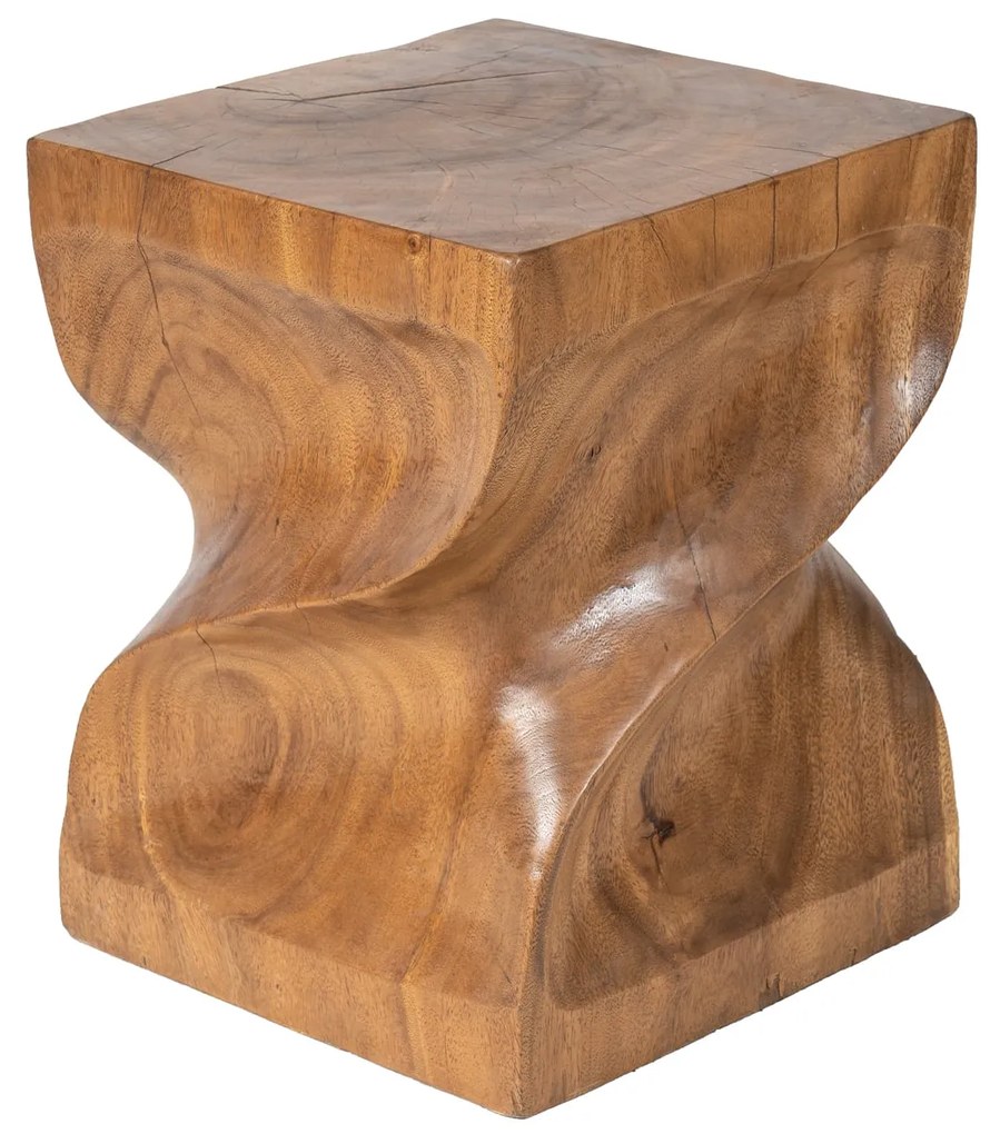 Side Table S Line 40cm X 40cm ενιαίο μασίφ S1347-00N3