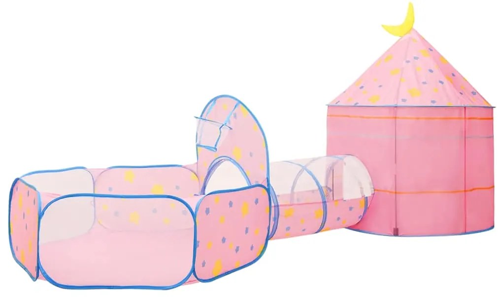 vidaXL Παιδική Σκηνή Ροζ 301 x 120 x 128 εκ.