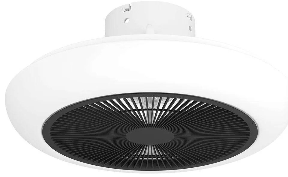 Ανεμιστήρας Οροφής Με Φως Sayulita 35094 Φ45,5x19cm Led White-Black Eglo Διάμετρος 45,5cm