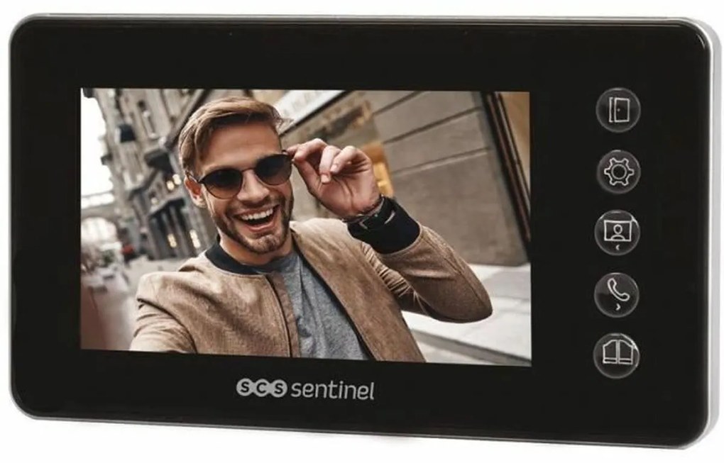 Ευφυής Eνδοεπικοινωνία SCS SENTINEL VisioFirst 4.3 Μαύρο noir Αλουμίνιο ABS