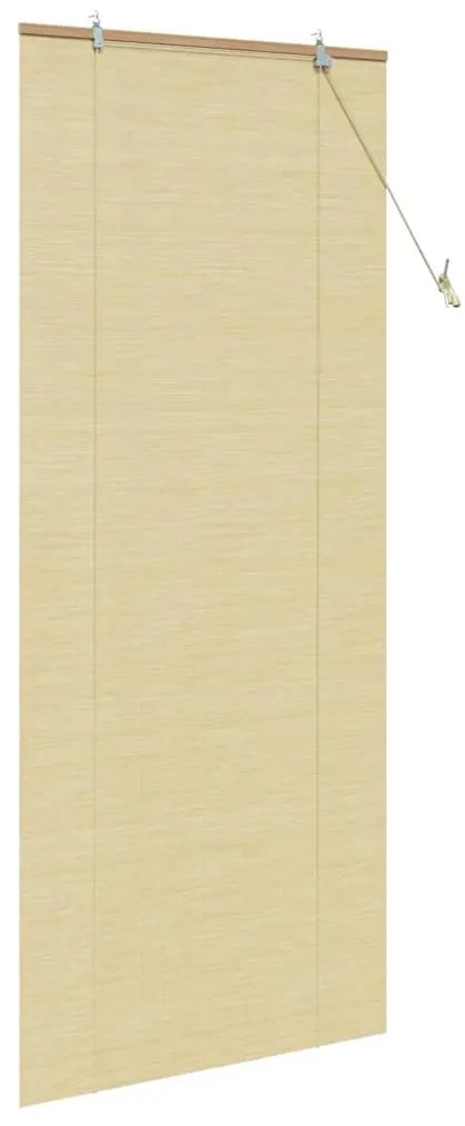 vidaXL Ρολά και Σκίες Παραθύρων Φυσικό 80 x 220 cm Μπαμπού