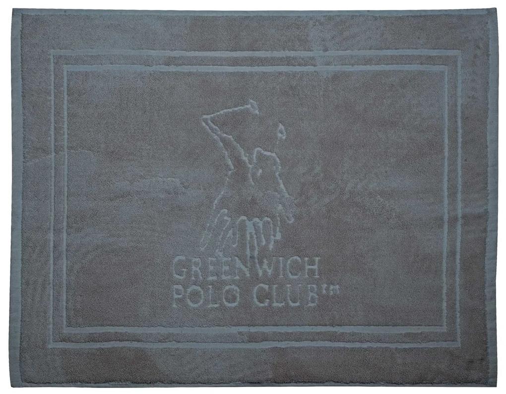 Ταπέτο Μπάνιου Βαμβακερό 50x70εκ. Essential 3041 Γκρι Greenwich Polo Club
