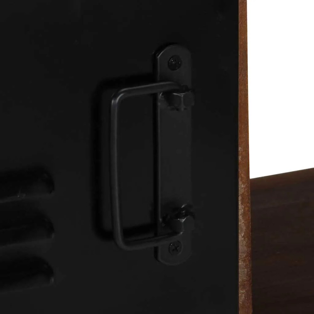 ντουλάπι τηλεόρασης vidaXL 80x30x35 cm από μασίφ ξύλο αναγεννημένο