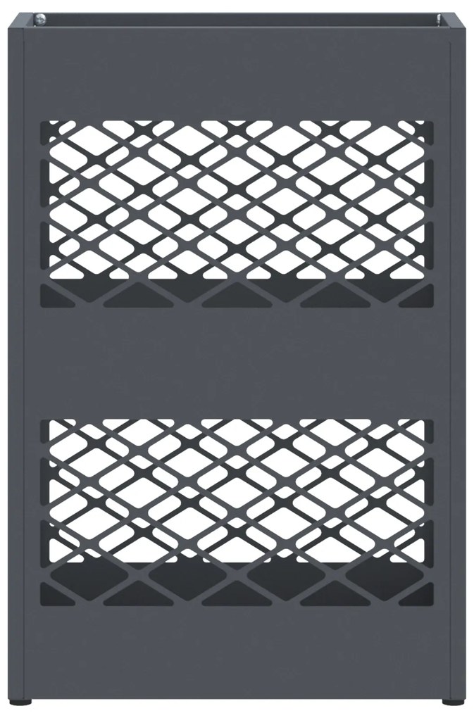 vidaXL Βάση Ομπρέλας Ανθρακί - 28x12x41 εκ Ατσάλι