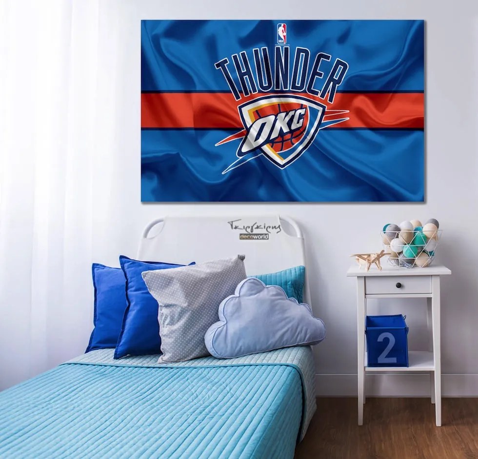 Πίνακας σε καμβά NBA Thunder OKC KNV923 30cm x 40cm