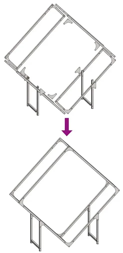 Ράφι για καυσόξυλα Ανθρακί 100x25x100 cm Ατσάλι ψυχρής έλασης - Ανθρακί