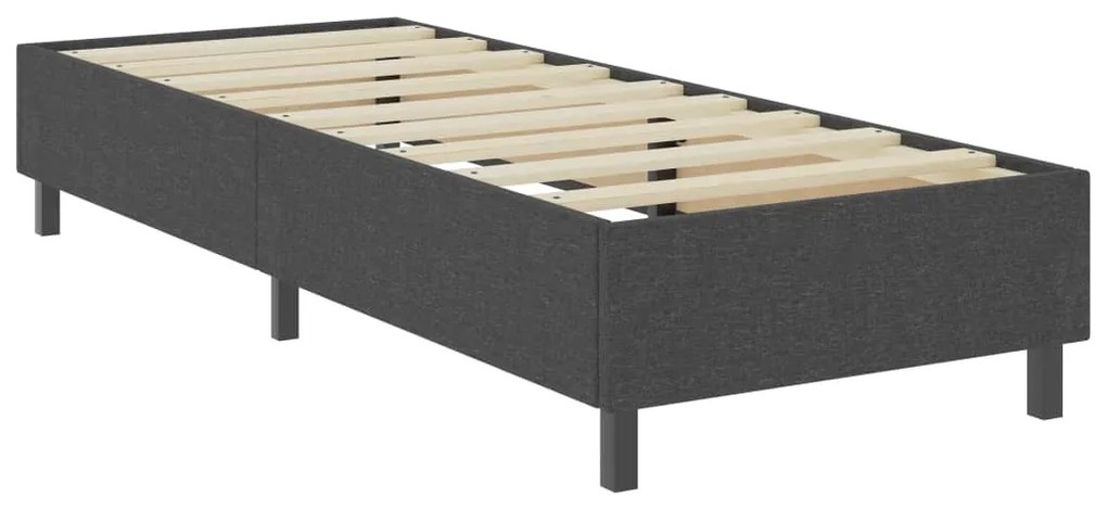 Πλαίσιο Κρεβατιού Boxspring Γκρι 100 x 200 εκ. Υφασμάτινο - Γκρι