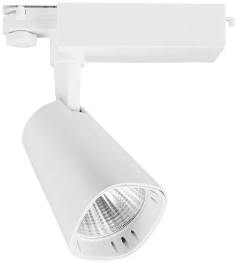 Σποτ Φωτιστικό Ράγας LED 30W IP20 3000K Λευκό 6200 Spotlight-6200-Λευκό 6200