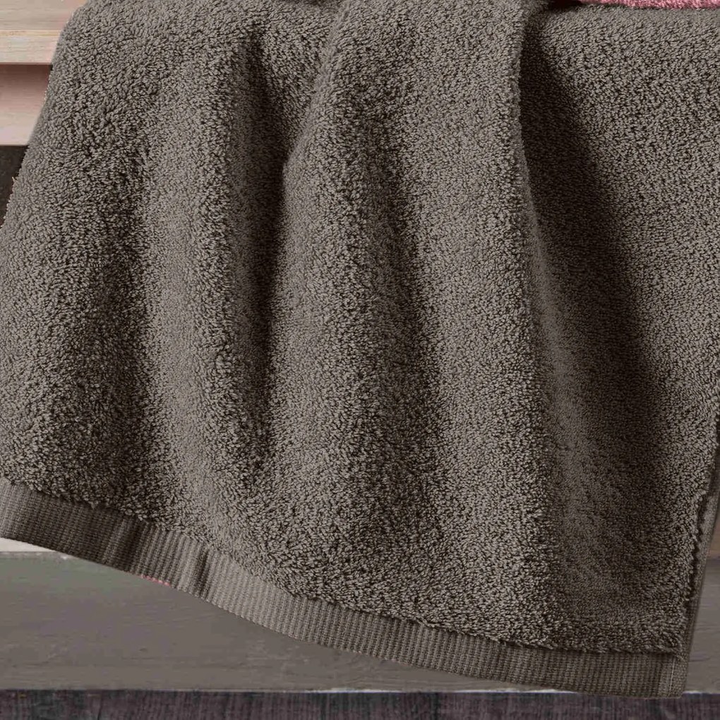 Πετσέτα Brand Grey Lavette Kentia Χεριών 30x30cm 100% Cotton