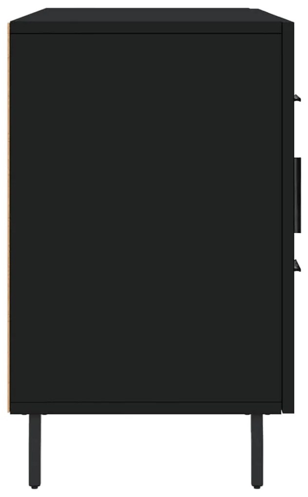 vidaXL Ντουλάπι Μαύρο 100x36x60 εκ. από Επεξεργασμένο Ξύλο