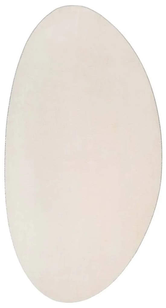 vidaXL Χαλί Μπεζ 100 x 200 cm Πολυεστέρας