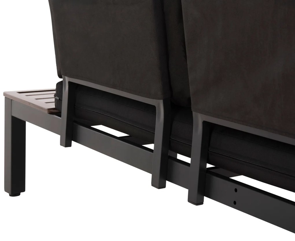 ΣΕΤ ΣΑΛΟΝΙ ΠΟΛΥΜΟΡΦΙΚΟ DEX 3TMX HM6090 ΑΛΟΥΜΙΝΙΟ ΣΕ ΑΝΘΡΑΚΙ & ΚΑΦΕ-ΜΑΥΡΑ ΜΑΞΙΛΑΡΙΑ