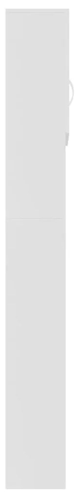 Ντουλάπι Πλυντηρίου Λευκό 64 x 25,5 x 190 εκ. από Μοριοσανίδα
