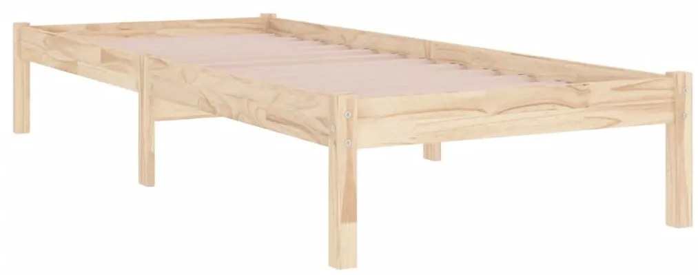 vidaXL Πλαίσιο Κρεβατιού 90 x 200 εκ. από Μασίφ Ξύλο