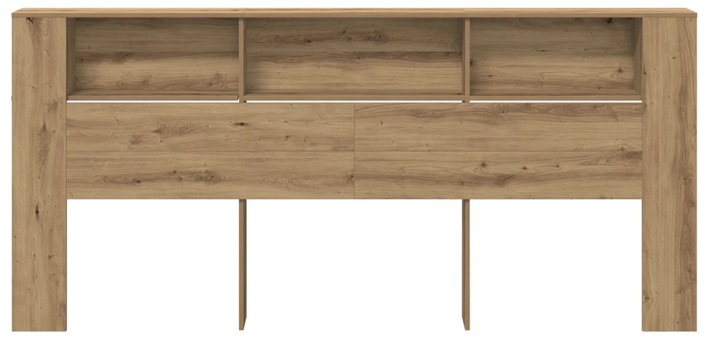 vidaXL Κεφαλάρι Ντουλάπι Τεχνολογίας Δρυς 220x18,5x104,5 εκ.