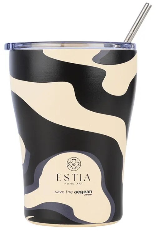 ESTIA ΘΕΡΜΟΣ COFFEE MUG SAVE THE AEGEAN 350ml BOLD DRIFT 01-31794