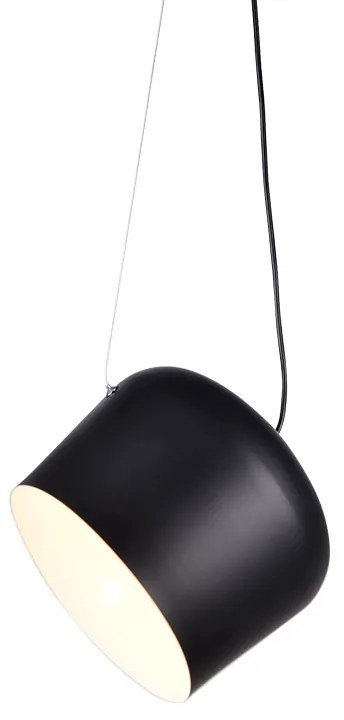 Φωτιστικό Κρεμαστο Aca OD8002BK NOVA Μαύρο Ματ (Black Mat)