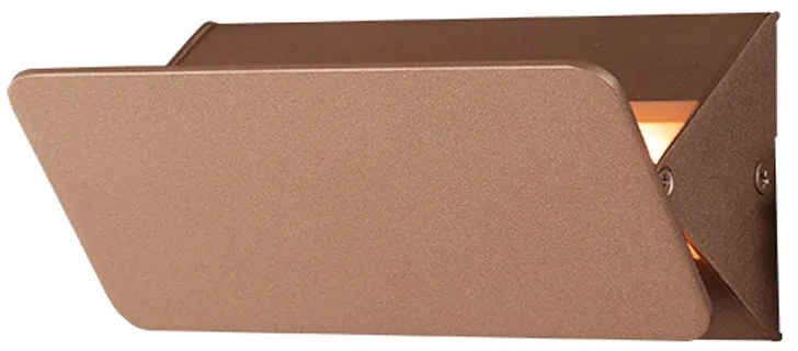 Απλίκα Τοίχου LED Aca Pyramid ZD80645LEDGD Dark Gold