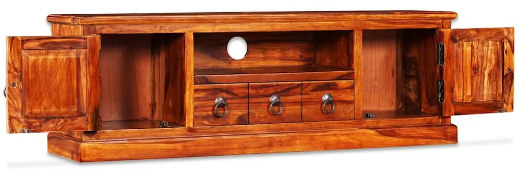 vidaXL Έπιπλο Τηλεόρασης 120 x 30 x 40 εκ. από Μασίφ Ξύλο Ακακίας