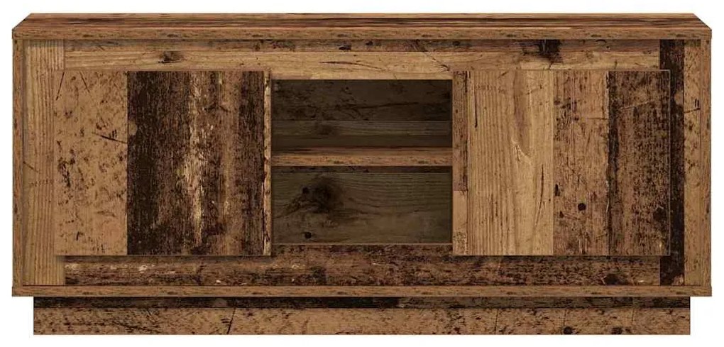 vidaXL Ντουλάπι TV Παλιό Ξύλο 102 x 35 x 45 εκ. Επεξεργασμένο ξύλο