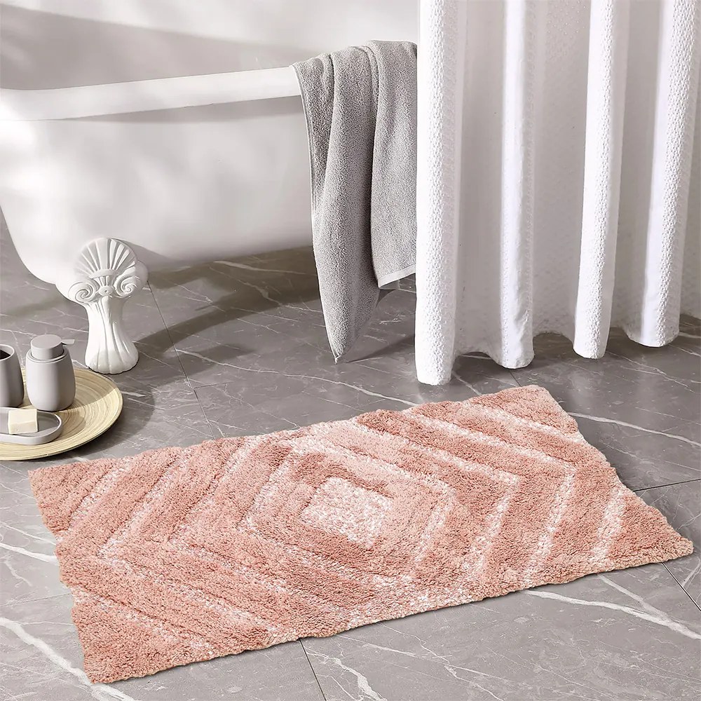 Πατάκι Μπάνιου Vengo Pink 50x80 - Lino Home