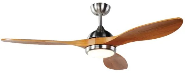 Ανεμιστήρας Οροφής Cf-5415 Satin Nickel 54" Με Led Φως Και Τηλεχειριστήριο 100w 5205505902049 IQ 5205505902049
