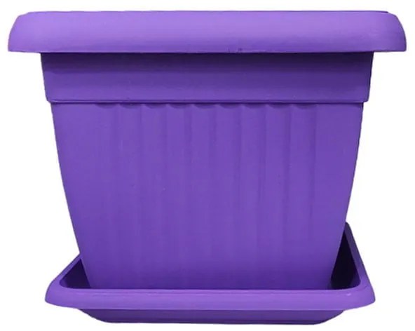 Γλάστρα με πιατάκι 17*19cm - Flower pot