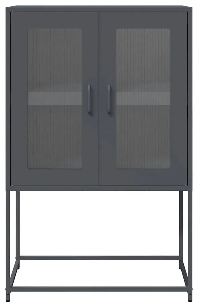 HIGHBOARD ΑΝΘΡΑΚΙ 68X39X107 CM ΧΑΛΥΒΑΣ 853376