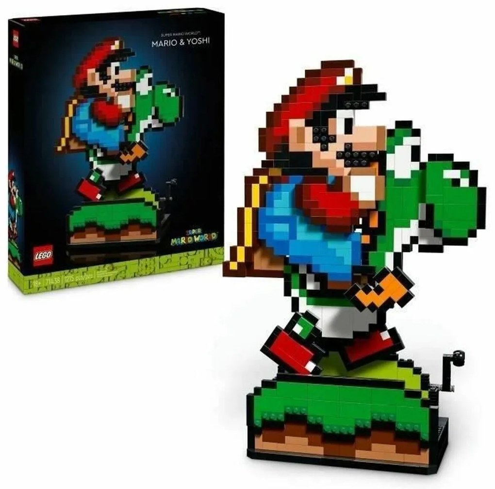 Παιχνίδι Kατασκευή Lego Super Mario World™ Mario and Yoshi