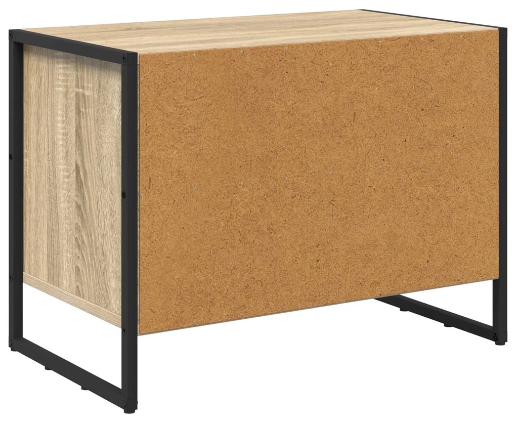 vidaXL Ντουλάπα Παπουτσιών Σονόμα 60 x 35 x 44 εκ. Επεξεργασμένο ξύλο