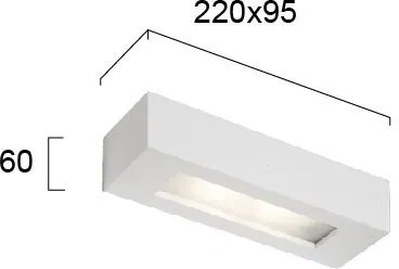 Απλίκα Viokef Mack Ceramic-Μήκος 22 εκ.