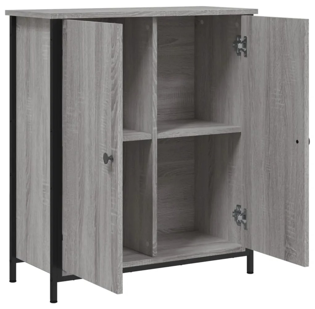 vidaXL Ντουλάπι Γκρι Sonoma 70 x 30 x 80 εκ. από Επεξεργ. Ξύλο