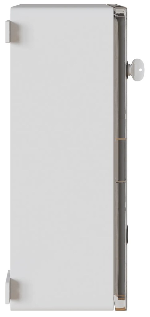 vidaXL Ντουλάπι Ελέγχου IP65 Αδιάβροχο Γκρι 35x19,5x50 εκ. Πλαστικό ABS