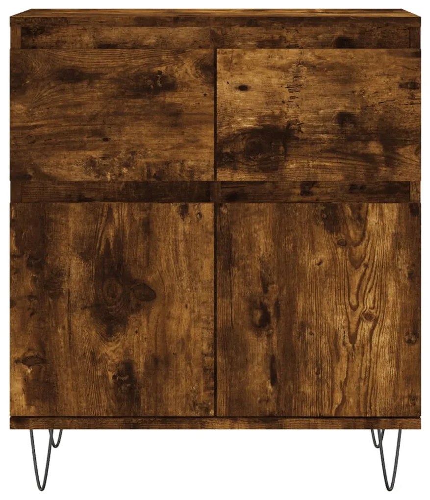 vidaXL Ντουλάπι Καπνιστή Δρυς 60x35x70 εκ. από Επεξεργασμένο Ξύλο