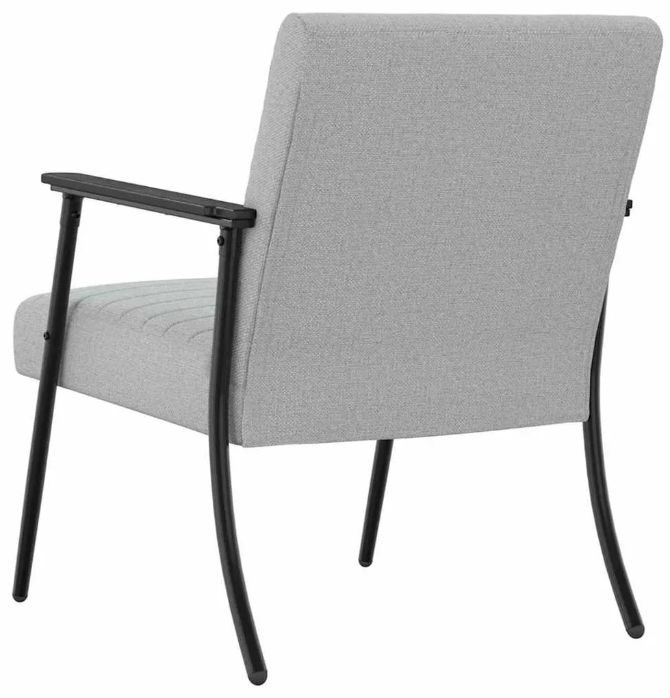 vidaXL Πολυθρόνα Σκίουρος Γκρί 59 x 75 x 78 εκ ύφασμα