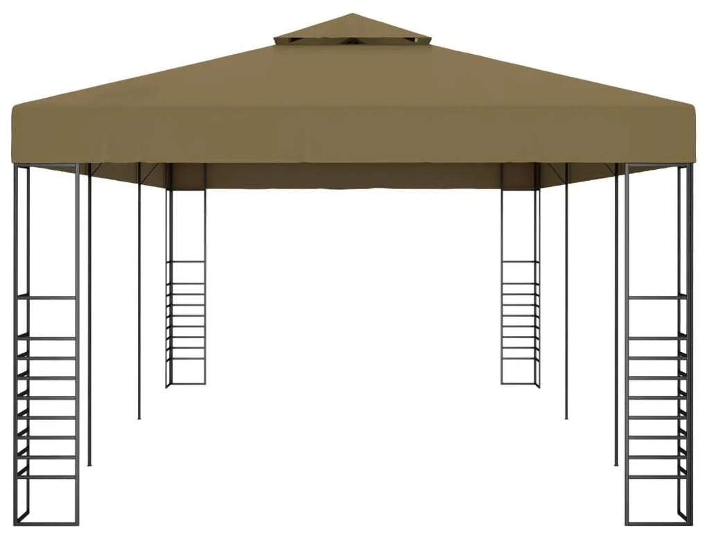 Κιόσκι 6 x 3 x 2,7 μ. Taupe 180 γρ/μ² - Μπεζ-Γκρι