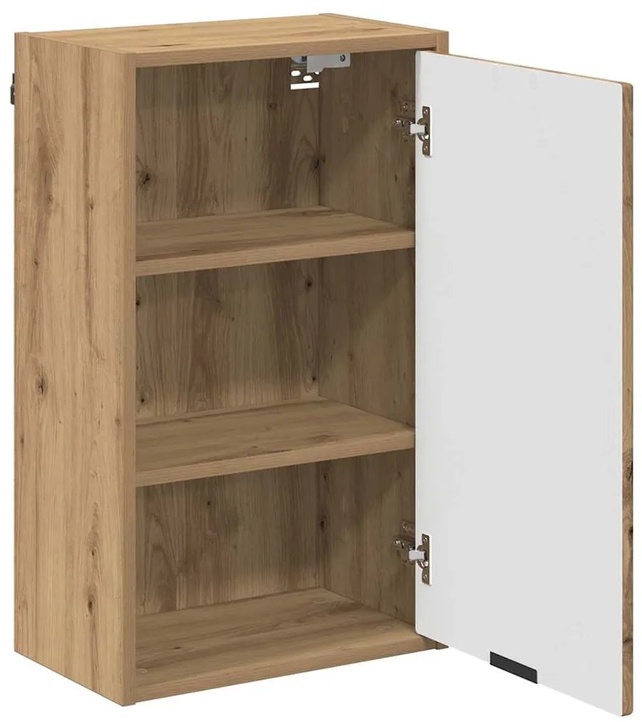 vidaXL Σετ Επίπλων Μπάνιου Καρό 3 pcs artisan δρυς 39.5 x 36 x 88 εκ