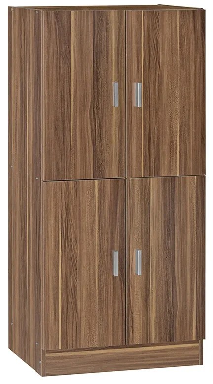Intrahome Παπουτσοθήκη-ντουλάπι Felicity Intrahome χρώμα καρυδί 60x32x127εκ | SKU: INTRAPA-350111142