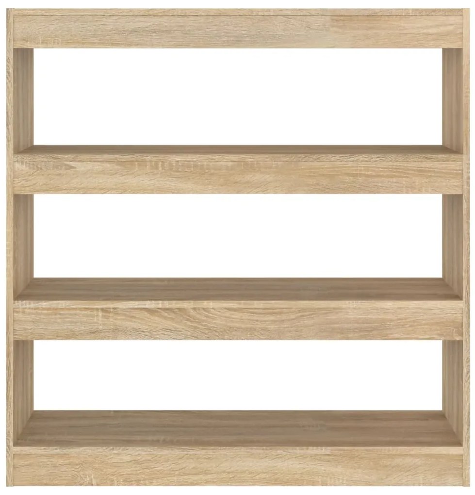 vidaXL Βιβλιοθήκη/Διαχωριστικό Χώρου Sonoma Δρυς 100 x 30 x 103 εκ.