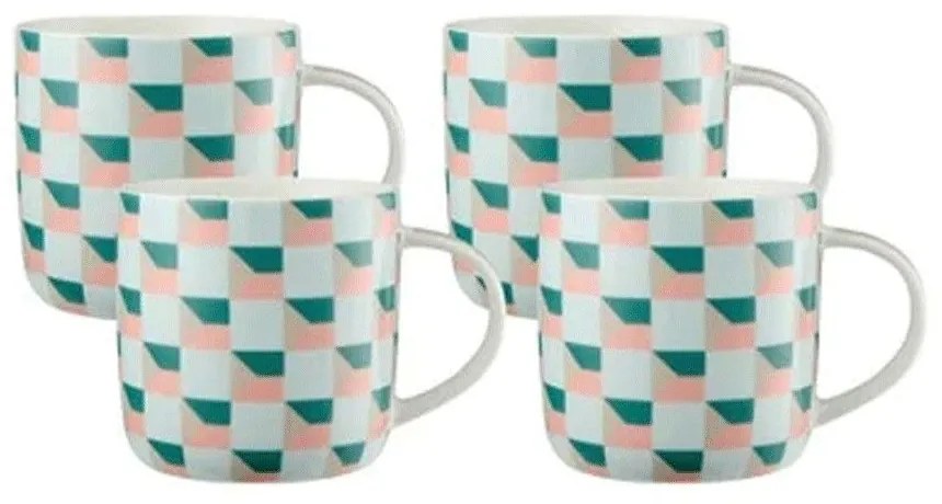 Κούπες Syracuse (Σετ 4Τμχ) DX1413 480ml Light Blue Maxwell &amp; Williams Porcelain